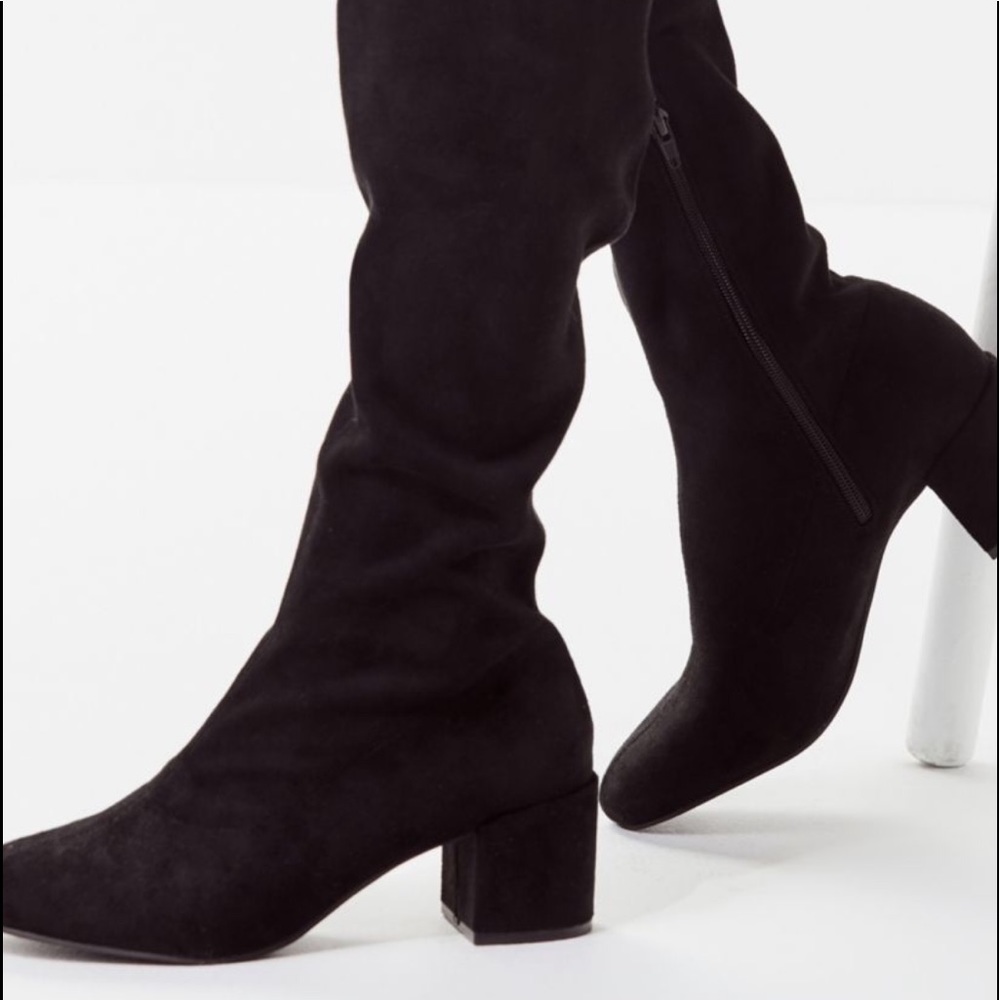 🆕Thigh High UO Brown Faux Suede Bout